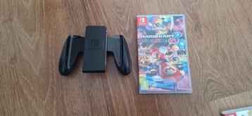 Mario Kart 8 Deluxe + Joy-Con Wheel Set beschikbaar voor biedingen