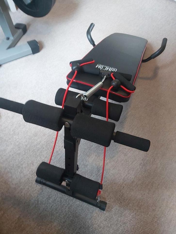 HOMCOM Buikspierbank - Zo goed als nieuw!, Sport en Fitness, Fitnessapparatuur, Zo goed als nieuw, Krachtstation, Armen, Buik