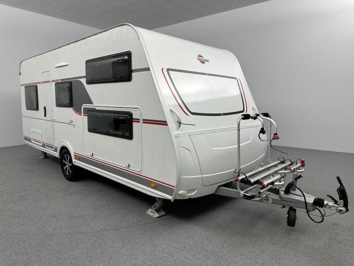 Bürstner premio 510 TK Plus stapelbed Fdrager INCL. STALLIN, Caravans en Kamperen, Caravans, Bedrijf, meer dan 6, Rondzit, Bürstner
