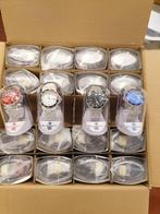 0560 doos met 20 horloges voor op de markt .., Verzenden, Nieuw, Staal, Overige merken