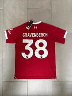 Liverpool Thuisshirt 2025/26 - Gravenberch #38, Nieuw, Adidas, Rood, Verzenden
