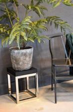 2x Ptmd Chrome Accessoires maat S, Huis en Inrichting, Minder dan 45 cm, Minder dan 55 cm, Metaal of Aluminium, Vierkant