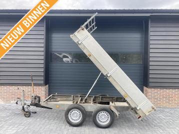 Kipper aanhanger aanhangwagen tandemasser opknapper 2000 kg beschikbaar voor biedingen