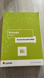 Examenbundel biologie havo 2020 lyceo, Boeken, Schoolboeken, Ophalen of Verzenden, Zo goed als nieuw, HAVO, Biologie