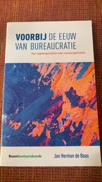 Jan Herman de Baas - Voorbij de eeuw van bureaucratie, Ophalen of Verzenden, Zo goed als nieuw, Jan Herman de Baas