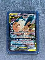 Eevee snorlax tag team, Hobby en Vrije tijd, Verzamelkaartspellen | Pokémon, Ophalen of Verzenden, Zo goed als nieuw, Losse kaart