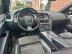 Audi Q7 3.0 TDI quattro 5+2 MOTOR LOOPT ONREGELMATIG EN ROOK, Auto's, Audi, Automaat, Gebruikt, Zwart, 10 km/l