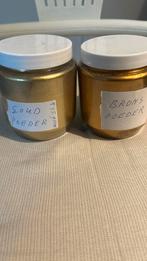 Goud poeder en brons poeder, Doe-het-zelf en Verbouw, Verf, Beits en Lak, Ophalen of Verzenden, Zo goed als nieuw