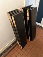 Handige IKEA Lack wandplanken - Zwart/bruin 10 dtuks, Huis en Inrichting, Ophalen, Zo goed als nieuw