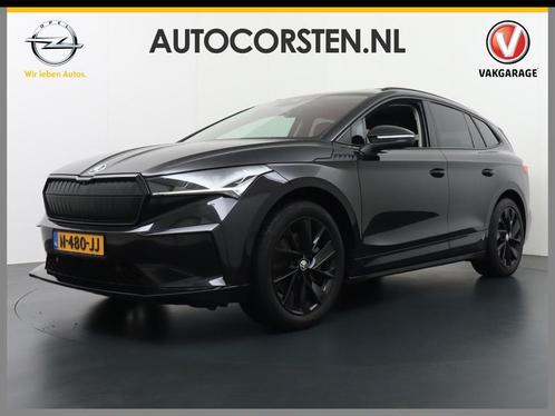 Skoda Enyaq iV 80 Apple Carplay Android Auto-Pilot Navi Pano, Auto's, Skoda, Bedrijf, Te koop, Enyaq, ABS, Achteruitrijcamera