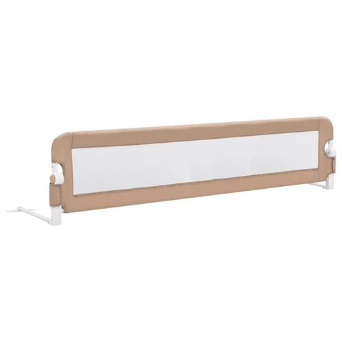 NIEUW Bedhekje veiligheidsrekje 200X45 cm taupe, Kinderen en Baby's, Babywiegjes en Ledikanten, Nieuw, Overige typen, Ophalen of Verzenden