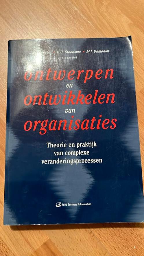Ontwerpen en ontwikkelen van organisaties, Boeken, Wetenschap, Zo goed als nieuw, Sociale wetenschap, Ophalen of Verzenden