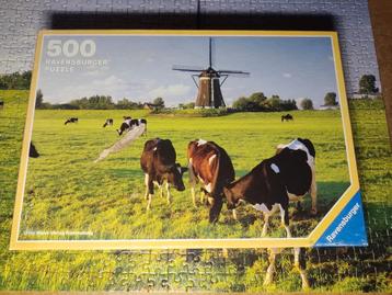Ravensburger puzzel 500 stukjes beschikbaar voor biedingen
