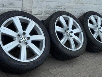 18 inch velgen VOLKSWAGEN T-ROC PASSAT met ZGAN winterbanden beschikbaar voor biedingen