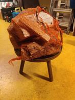 Vuurkorf + zak hout (made in Holland), Ophalen of Verzenden, Zo goed als nieuw
