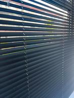 Donkergrijze aluminium luxaflex/jaloezieën (2 stuks), Ophalen, Zo goed als nieuw, 100 tot 150 cm, 150 tot 200 cm