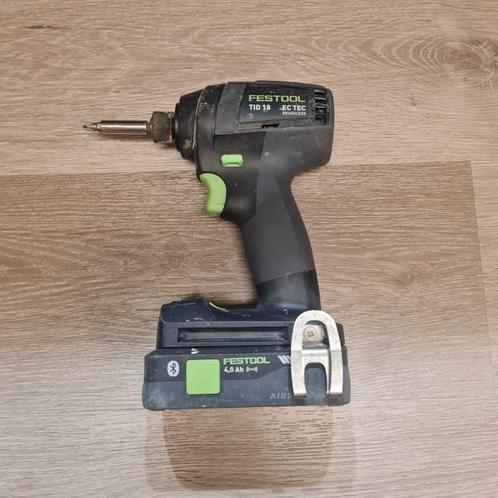 Festool - Accu-slagschroevendraaier TID 18, Doe-het-zelf en Verbouw, Gereedschap | Overige machines, Gebruikt, Ophalen
