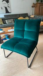 Supermooie stoel - Bronx71 Velvet fauteuil Malaga, Huis en Inrichting, Fauteuils, Ophalen, Zo goed als nieuw, 75 tot 100 cm, 50 tot 75 cm