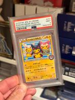 Pikachu 203/XY-P Poncho Wearing Mega Campaign 2015 PSA 9, Ophalen of Verzenden, Nieuw, Losse kaart
