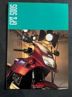 Kawasaki GPZ 500S motor folder 1997 / motoren motorfiets, Ophalen of Verzenden, Gelezen