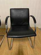 OPRUIMING - 2x Walter Knoll stoelen George Cantilever, Minder dan 75 cm, Leer, Zo goed als nieuw, 50 tot 75 cm