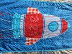 Dekbedovertrek zonder kussen Lief Stoer Raket 140x200, Ophalen, Blauw, Dekbedovertrek, Zo goed als nieuw