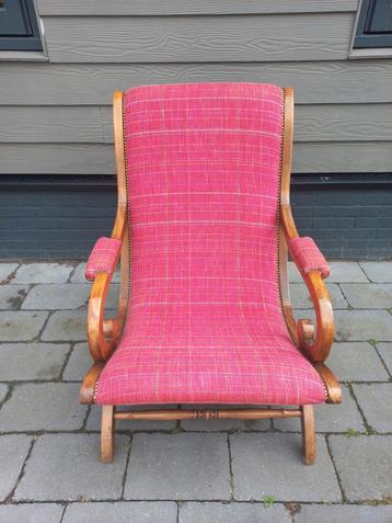 Vintage roze stoel - 60 jaar oud! beschikbaar voor biedingen