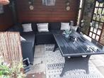 Loungeset, Tuin en Terras, Ophalen, 5 zitplaatsen, Kunststof, Gebruikt