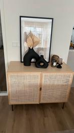 Solstice  Buffetkast met 2 deurtjes rotan maison du monde, Ophalen, Zo goed als nieuw, 25 tot 50 cm