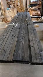 Restpartij zwart zweeds rabat 2,7 x 19,5 x 400cm breuk 8 st, Ophalen, Nieuw, 250 cm of meer, Planken