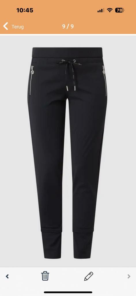 SPORTALM pantalon mt 44/46 zgan, Kleding | Dames, Broeken en Pantalons, Zo goed als nieuw, Maat 42/44 (L), Zwart, Lang, Ophalen of Verzenden