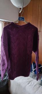Gebreide trui, Kleding | Dames, Ophalen, Zo goed als nieuw, Maat 38/40 (M), Paars