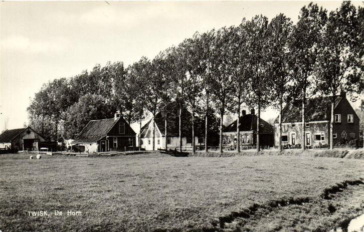 Twisk, De Horn - gezicht op - ongelopen, Verzamelen, Ansichtkaarten | Nederland, Ongelopen, Noord-Brabant, 1940 tot 1960, Ophalen of Verzenden