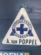 Emaille bordje Heilgymnastiek - Massage, Ophalen
