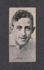 Voetbalplaatje Van der Wildt VUC Den Haag Jaren 20/30., Ophalen of Verzenden