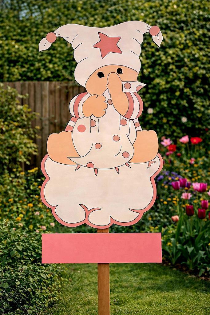 Geboortebord te huur, Hobby en Vrije tijd, Feestartikelen | Verhuur, Nieuw, Geboorte of Huwelijk, Ophalen