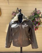 Pall Mall leren jas met afneembare kraag bruin maat L, Kleding | Heren, Jassen | Winter, Maat 52/54 (L), Bruin, Pall Mall PME Legend