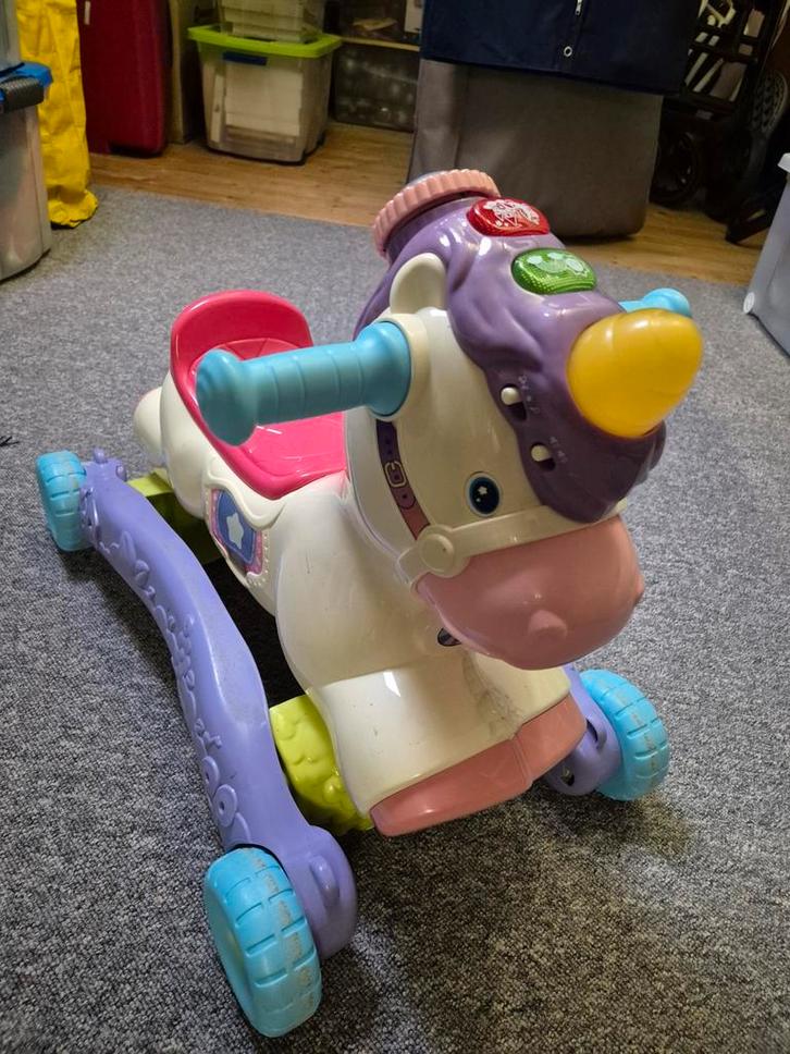 VTech Hobbel & Speel Eenhoorn - Goede Staat!, Kinderen en Baby's, Speelgoed | Vtech, Gebruikt, Ophalen