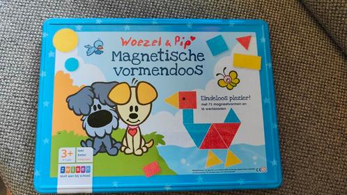 Woezel en Pip magnetische vormendoos, Kinderen en Baby's, Speelgoed | Educatief en Creatief, Zo goed als nieuw, Bouwen, Ontdekken