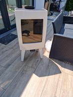 Dovre Sense 103 Haard elegante Kachel Wit gebruikt, Ophalen, Gebruikt, Vrijstaande haard, Houthaard