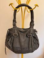 Zadig & Voltaire leren handtas, Ophalen of Verzenden, Gebruikt, Grijs, Handtas