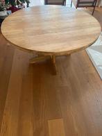 Ronde teak eettafel 140cm - HKliving, Huis en Inrichting, Tafels | Eettafels, Ophalen, Gebruikt, Teak/Tijdloos, Vijf personen of meer