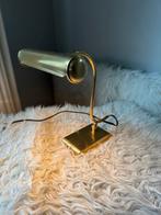 Bankierslamp pianolamp lamp messing tafellamp, Ophalen of Verzenden