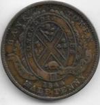 1/2  penny    1844  Montreal ( Canada ) km. ??  ( 1 ), Postzegels en Munten, Munten | Amerika, Ophalen of Verzenden, Losse munt