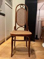 Set van vintage Thonet stoelen met webbing zitting, Huis en Inrichting, Stoelen, Twee, Gebruikt, Vintage, Bruin