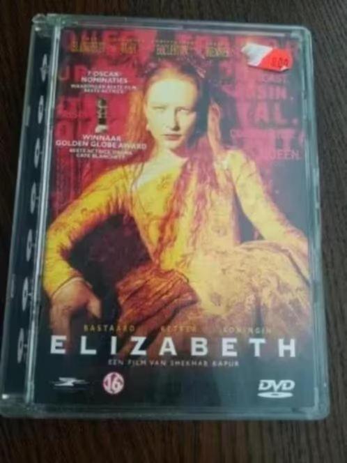 Elizabeth (DVD), Cd's en Dvd's, Dvd's | Drama, Zo goed als nieuw, Drama, Vanaf 12 jaar, Ophalen of Verzenden