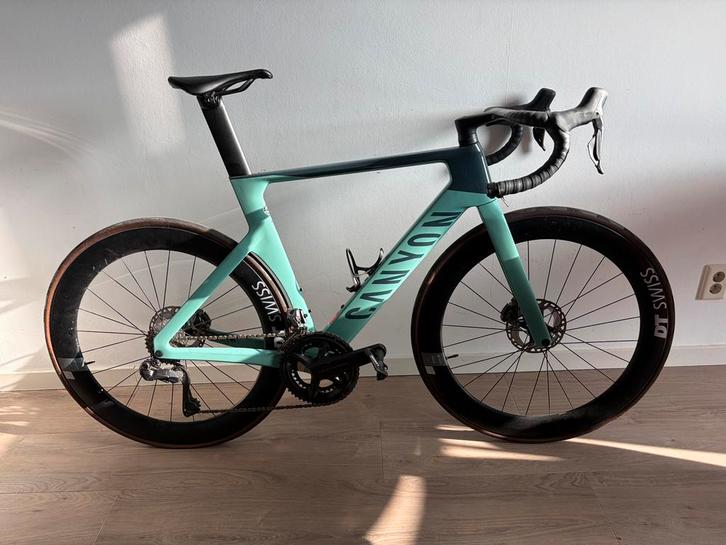 Canyon Aeroad CF SLX 8 Di2 56, Fietsen en Brommers, Fietsen | Racefietsen, Zo goed als nieuw, Overige merken, Meer dan 20 versnellingen
