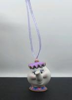 Disney Mevrouw Theepot kerst ornament hanger kerstbal, Verzamelen, Disney, Ophalen of Verzenden, Assepoester of Belle, Nieuw