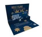 5x Primera Keuzecadeaukaart a 150 p stuk, Drie personen of meer, Cadeaubon