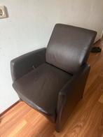 Lederen Fauteuil - Comfortabel en Stijlvol, Ophalen, Gebruikt, 50 tot 75 cm, Leer